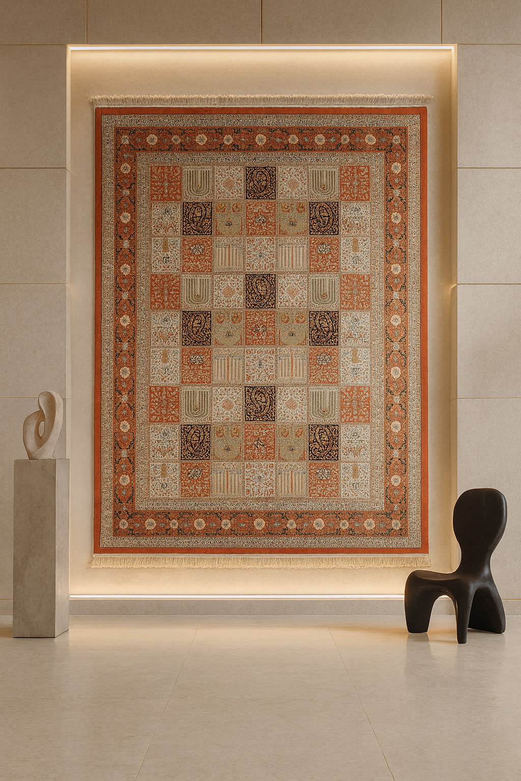 Persian Panel Masterpiece