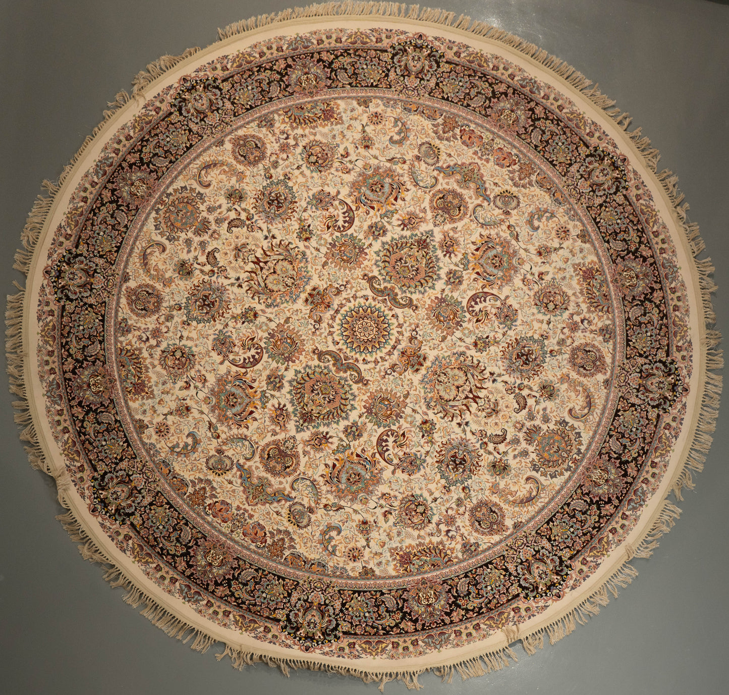 Vintage Botanical Medallion Rug MM