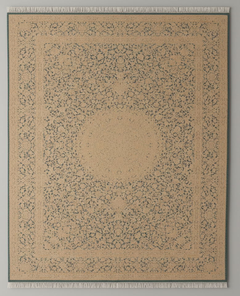 Vintage Midnight Garden Classic Carpet MM