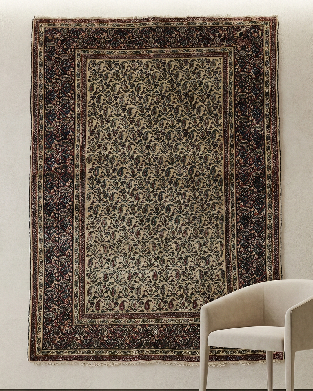 Paisley All-Over Pattern Rug