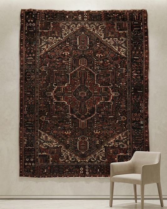 Classic Persian Paisley Field Carpet
