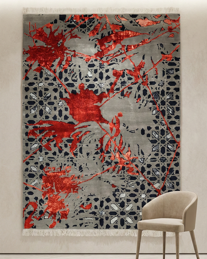 Striking contemporary carpet HM