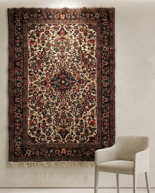 Elegant Persian-style carpet