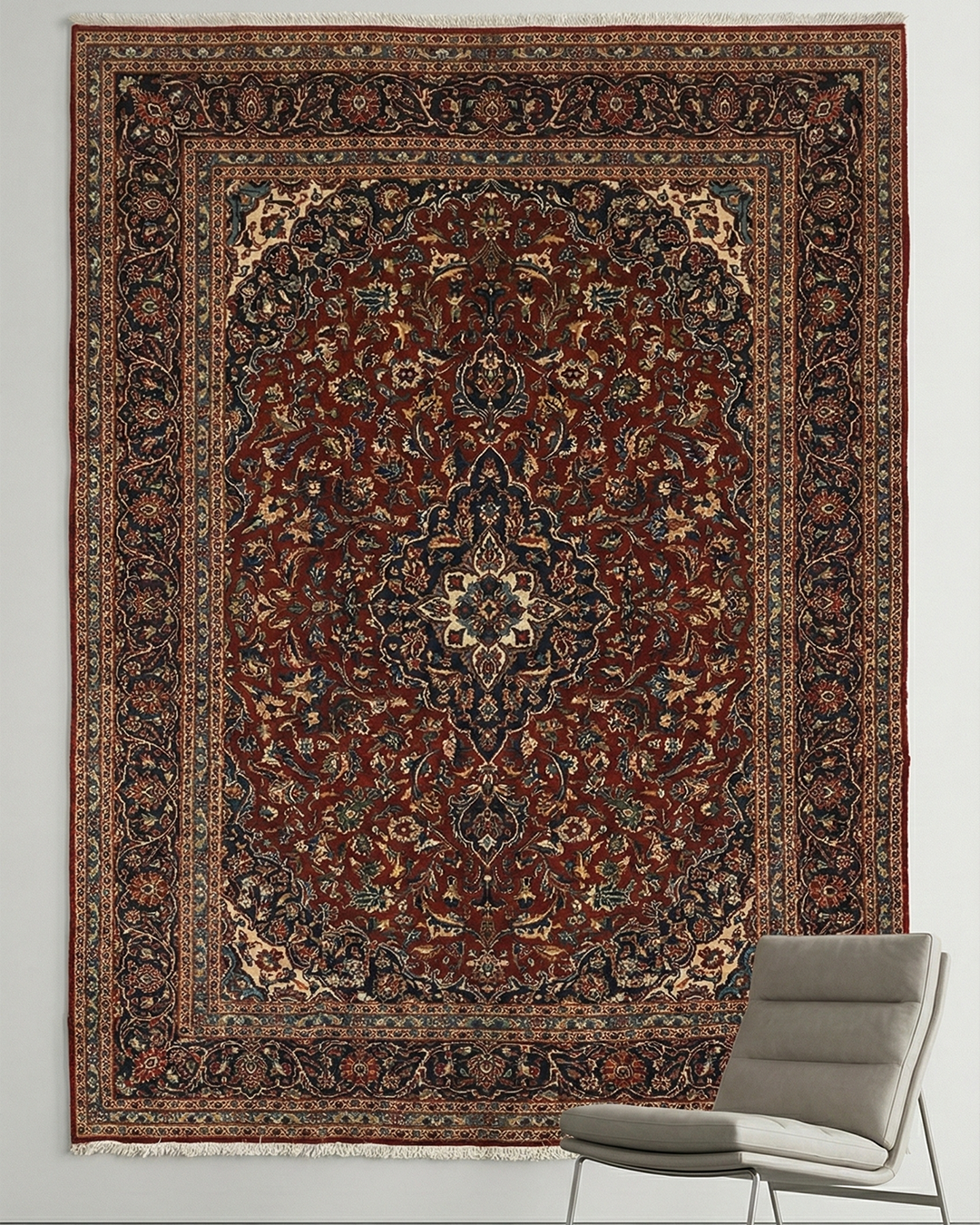 Elegant Persian-style carpet