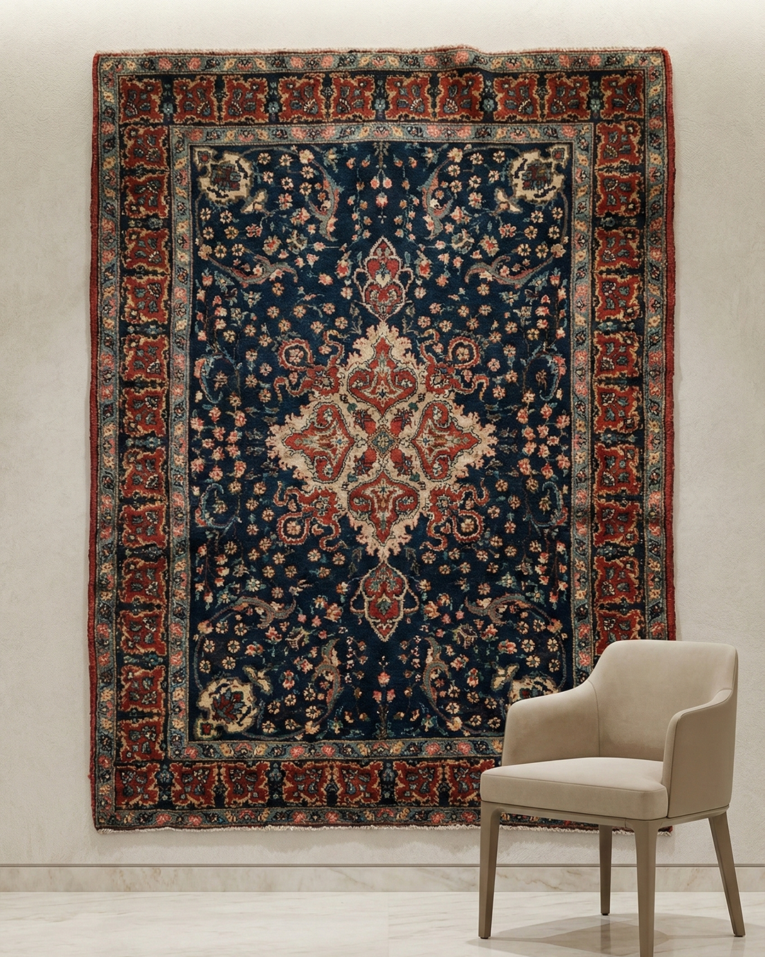 Classic Persian-style carpet