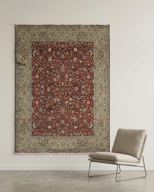 Classic Persian-style carpet