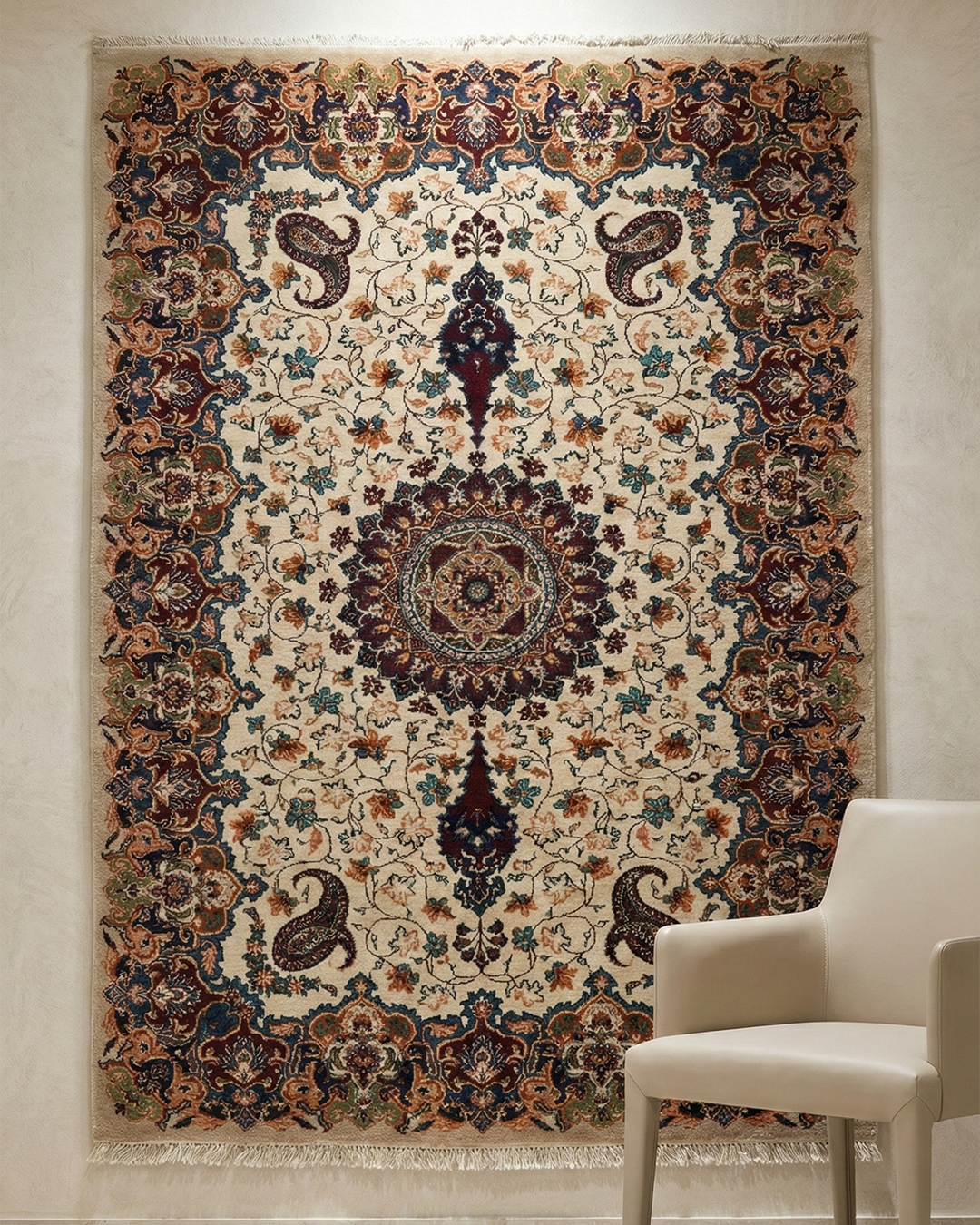 Classic Persian-style carpet