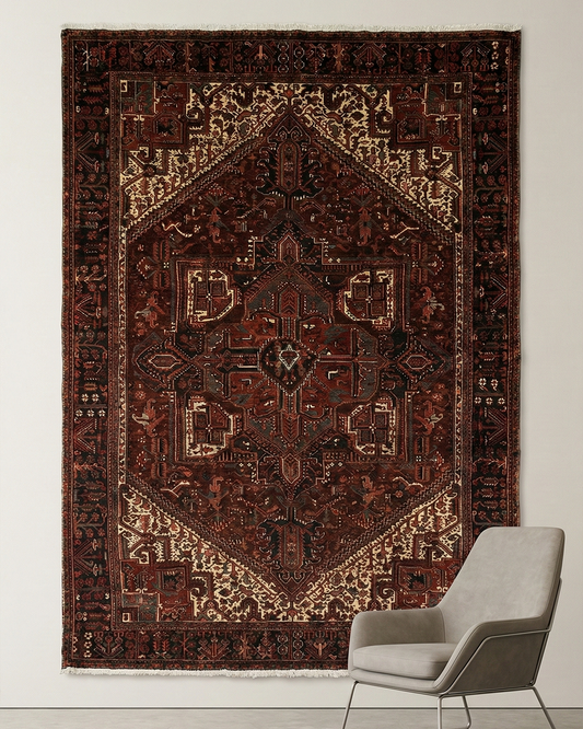 Classic Persian-style carpet