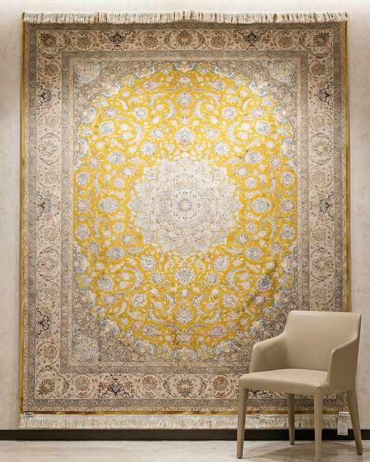 This luxurious Persian-style carpet