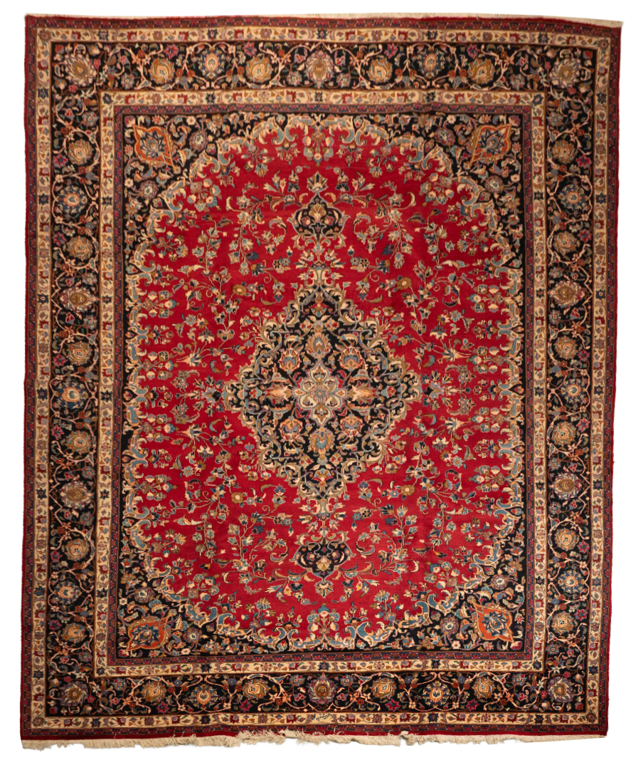 Classic Red Persian Medallion Carpet CPTHM10002