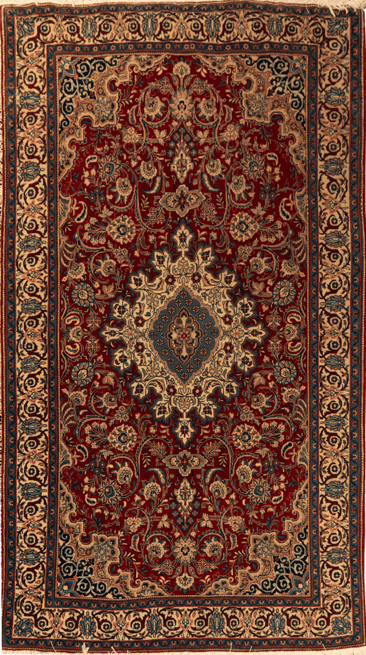 Classic Persian Floral Medallion Carpet CPTHM10026