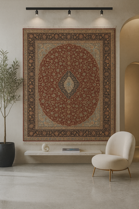 Royal Red Persian Medallion